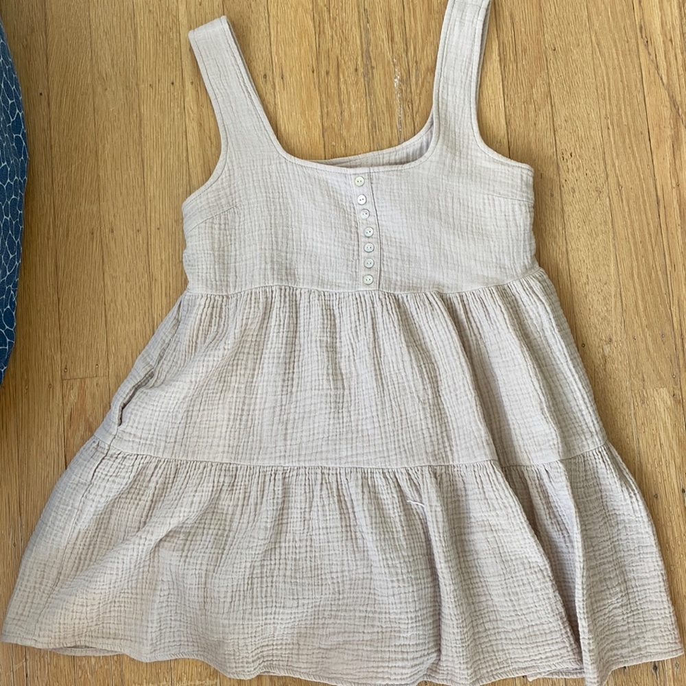 tan urban outfitters sundress